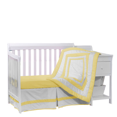 Bajo 3 - Piece Crib Bedding Set