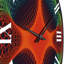 Horloge murale en métal-93396653