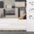 Baasit Ebony Hand Tufted Wool Cotton Abstract Rug in Gray-463595069