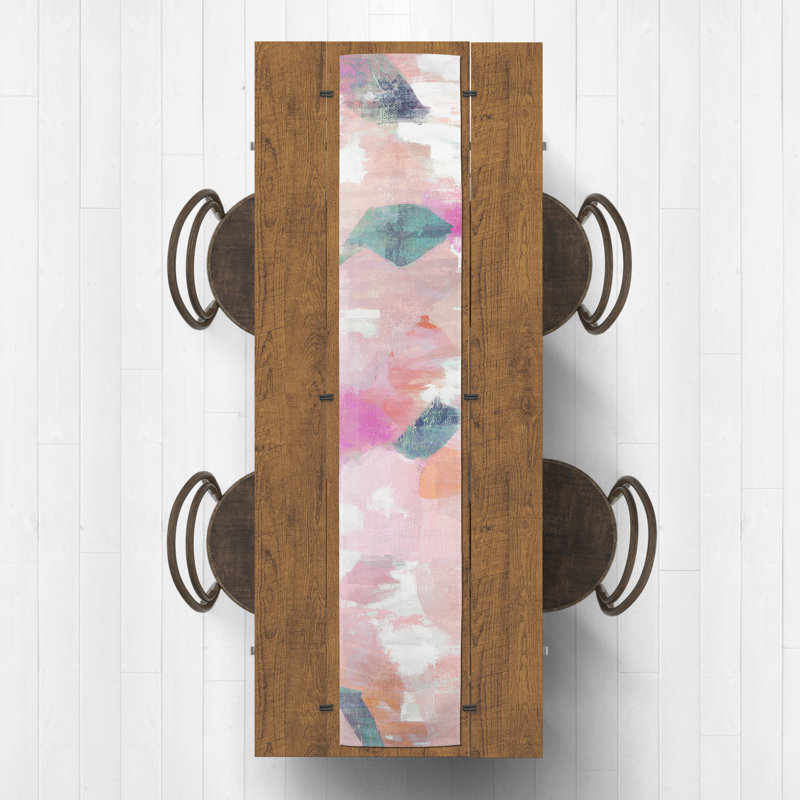 Alvert Rectangle Polyester Table Runner, 90" x 16"