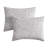 DESIGN STUDIO Abstract Zebra Light Grey 3-Piece Soft Matelasse Jacquard Reversible Cotton Blend Quilt Set-101107960