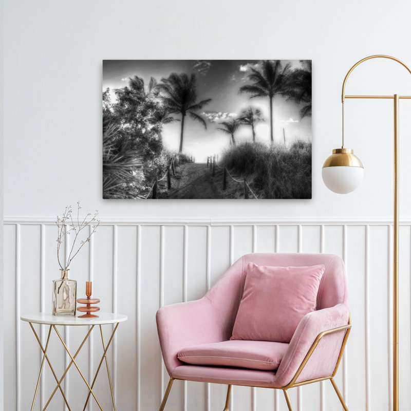 Paysage, nature, nautique, plage, lever de soleil, art mural, H 24 po x l 36 po
