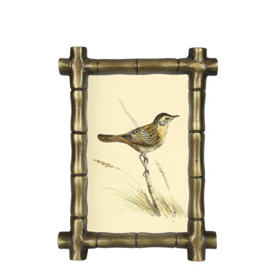 Bamboo Frame, Brass - 4X6