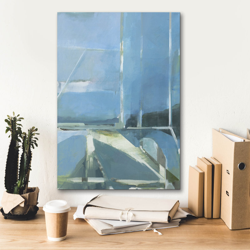" Spatial Composition 31 12 2018 " by Stephanie Villafane, 26" H x 18" W x 0.75" D