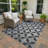 Machine Washable Indoor/Outdoor Chantille ACN2423 Geometric Rug-1577931869