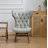Jeyshan Upholstered Tufted Wingback Chair and Ottoman-359463306