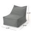 Fauteuil à billes et chaise longue Trule-28387946