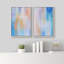 Pastel dégradé abstrait, doux, style aquarelle, coups de pinceau, illustrations, art moderne, décor, détente-99015587-99015588