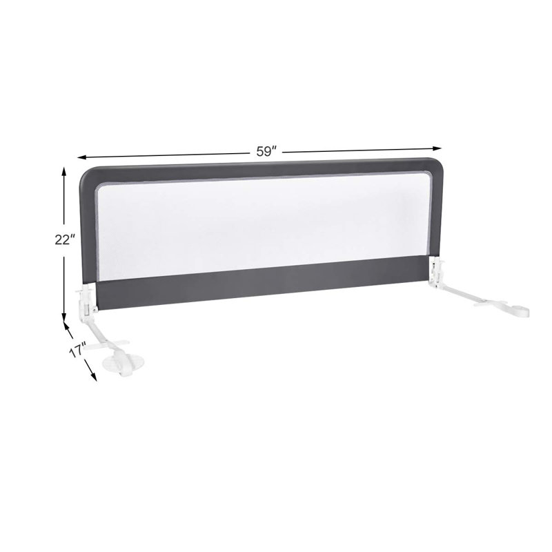 Barrière de sécurité en filet Barnsmore, gris
