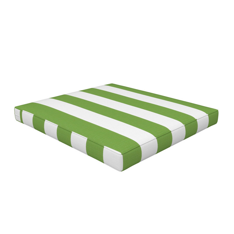 Sunbrella® Outdoor Ottoman Seat Cushion, 20" W x 22" D, Refuge Garden