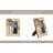 Woven Photo Frame - Contemporary Ivory and Natural Brown Wood and Resin Decorative Picture Frame for Home or Office Photo Display - Photo Gift Idea.-431712690