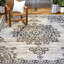 Tapis intérieur / extérieur gris / noir Nicole Miller-70150638