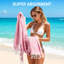 Paquet de 4 serviettes de plage Boho Extra Large