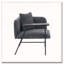 Fauteuil de détente Lounge avec petite table et coussin de dossier-617054101