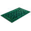 Tapis unique noué à la main Osbaldo - vert