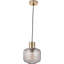 Camille 1 - Light Brushed Gold Pendant