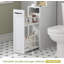 Armoire de rangement pour salle de bain au-dessus de la toilette