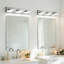 Barre d'éclairage de meuble-lavabo à DEL 3 lumières 24 ", 5 lumières réglables, 18 W, nickel brossé-2078237963-2077811395
