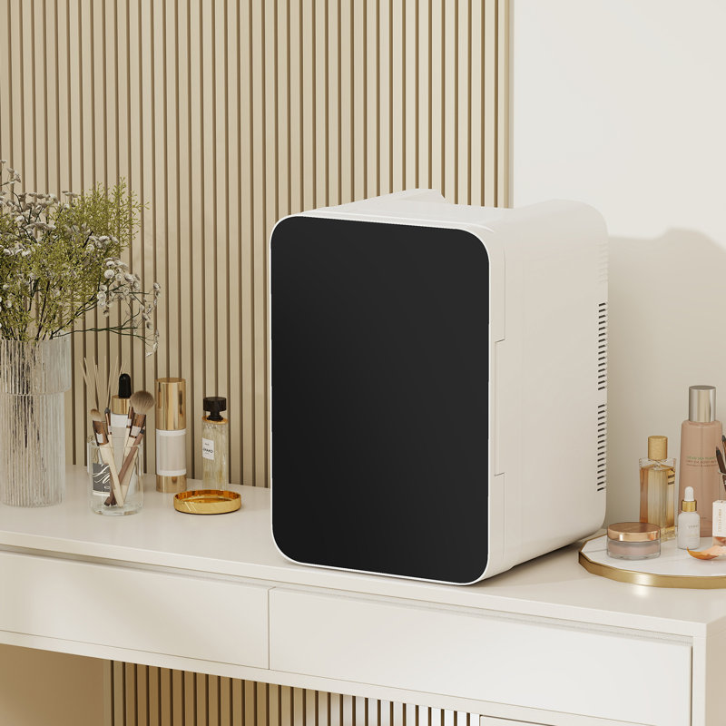 PULUOMIS Mini Fridge, Black