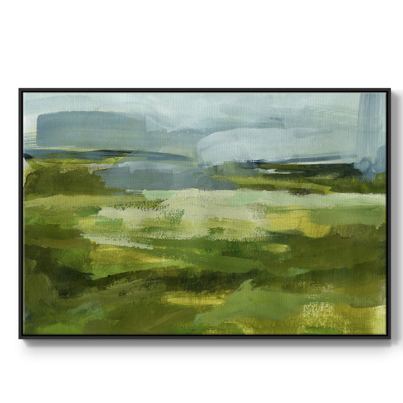 Émeraude vue I, Noir, H 27 po x l 41 po x P 2 po