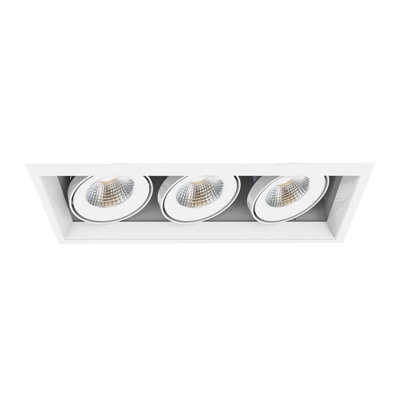 Ensemble de 3 lumières encastrées