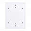 Petites tablettes de rangement murales de 12 pouces, convenant à une petite salle de bain, blanc brillant-673406331-673406328