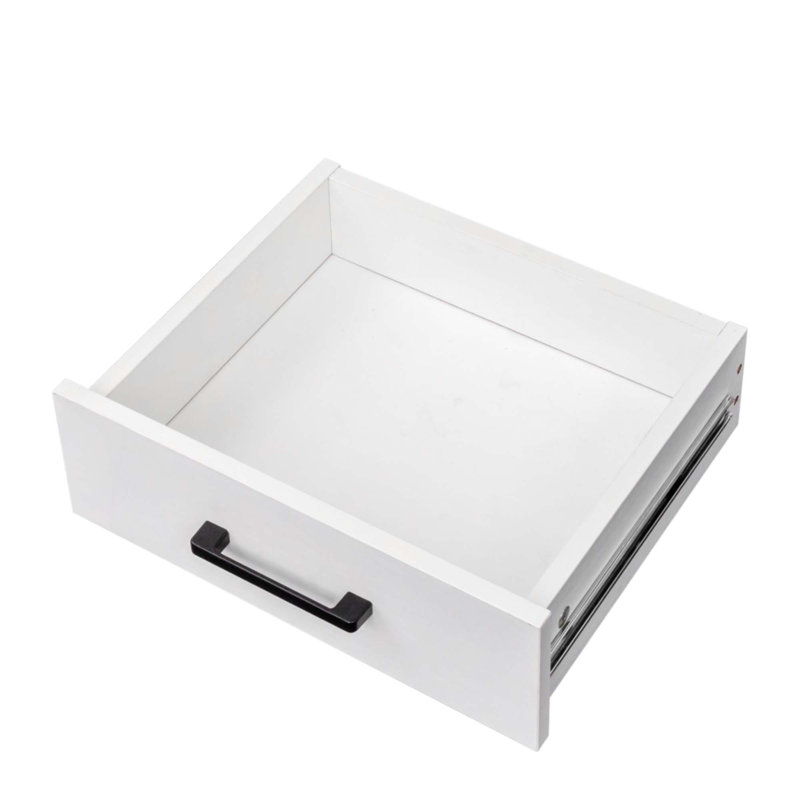 Modular Wine Bar Cabinet, White