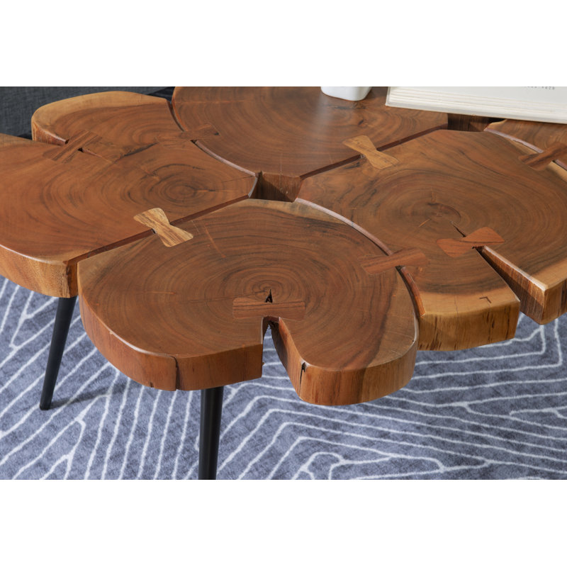 Table basse à 4 pieds Hein, H 15,75 po x l 40 po x P 22 po