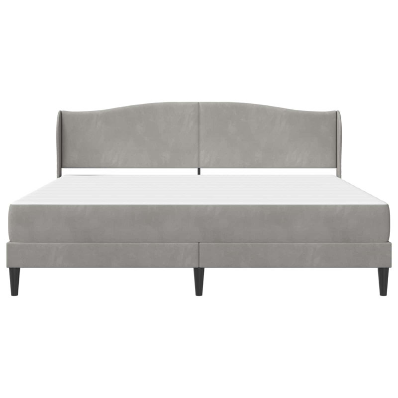 Bed, Light Grey, Super King (6')
