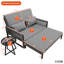 101cm Wide Straight Iron Patio Daybed