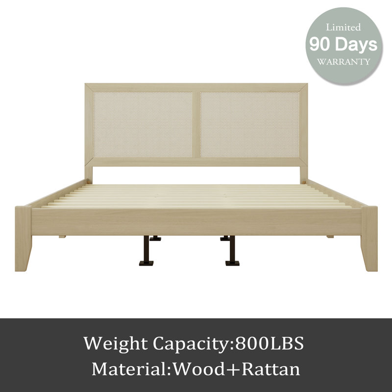 Solid Wood Platform Bed
