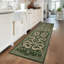 2 x 6 tapis pour salon Tapis rétro de style gothique avec envers antidérapant, tapis antidérapant lavable à poils courts, résistant aux taches et tapis antidérapants-580136993-580137004