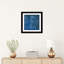«Navy Sea Horse», impression sur toile-73200818-73200819-73200820