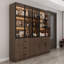 Vitrine 78,7 "à porte vitrée avec lumières DEL