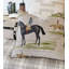 Equestrian Square Pillow Cover & Insert