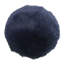 Ornement boule de Noël contemporaine bleu marine 4,5 po (115 mm)
