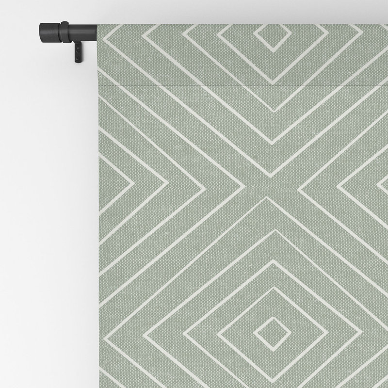 Blackout Curtain Pair, 50" W x 84" L, Sage