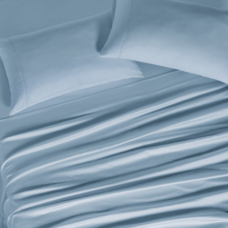 300tc Tencel Sheet Set, Blue, Queen Sheet Set