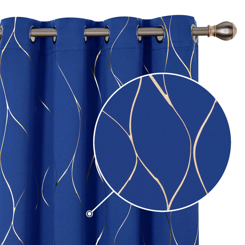 Claas Blackout Curtain Pair, 55cm Width x 240cm Drop