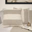 Housse de coussin en coton à pois