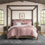 Ensemble de housse de couette et de 2 taies décoratives Roselyn Blush-120906736