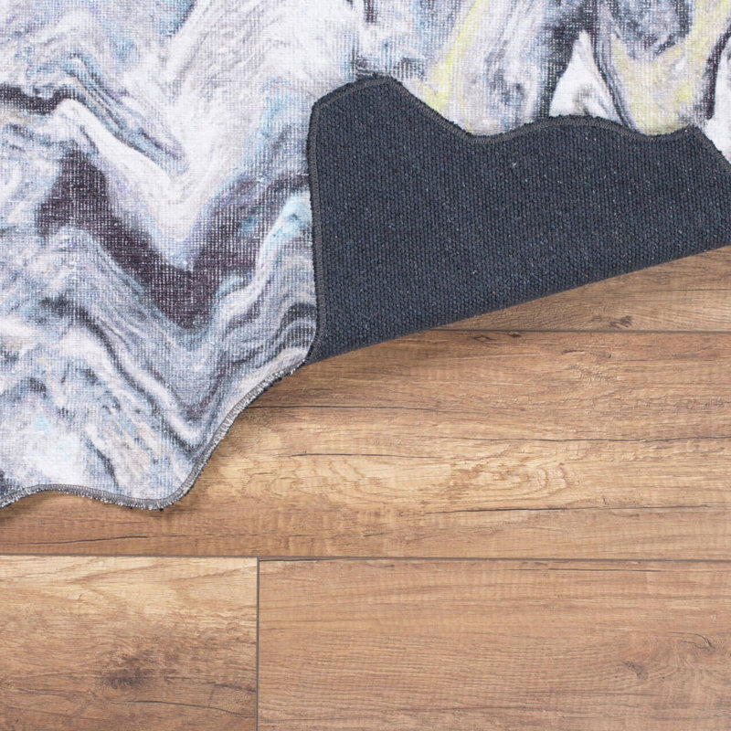 Soft and Durable Hall Carpet, 100% Polyester, 29.5 x 59.1 inches | 1850 g/m² Density, 0.16 inches Pile Height | Recycled Poly Cotton Underside, Machine Washable at 30°C | Ideal for Entryways and Living Spaces
