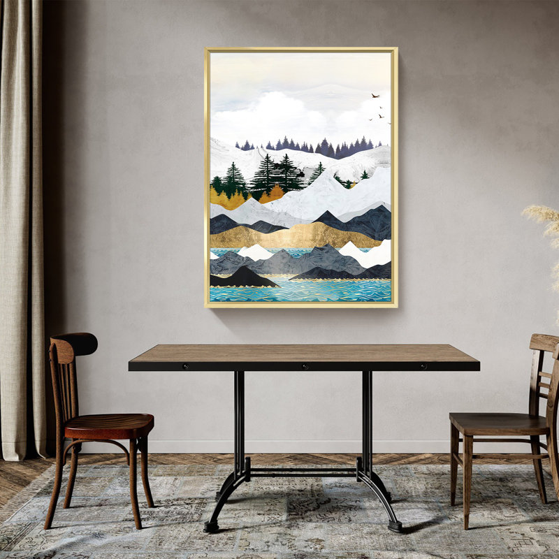 Cadre flottant, impression sur toile, H 16 po x l 24 po