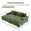 Canapé modulaire surdimensionné de 92 po Cloud-1896004085