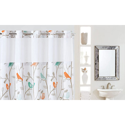 Scandinary Polyester Shower Curtain