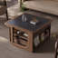 Table basse moderne simple en bois massif