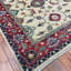 Tapis de couloir unique en laine noué à la main ivoire 2 pi 9 po x 9 pi 5 po Jevon