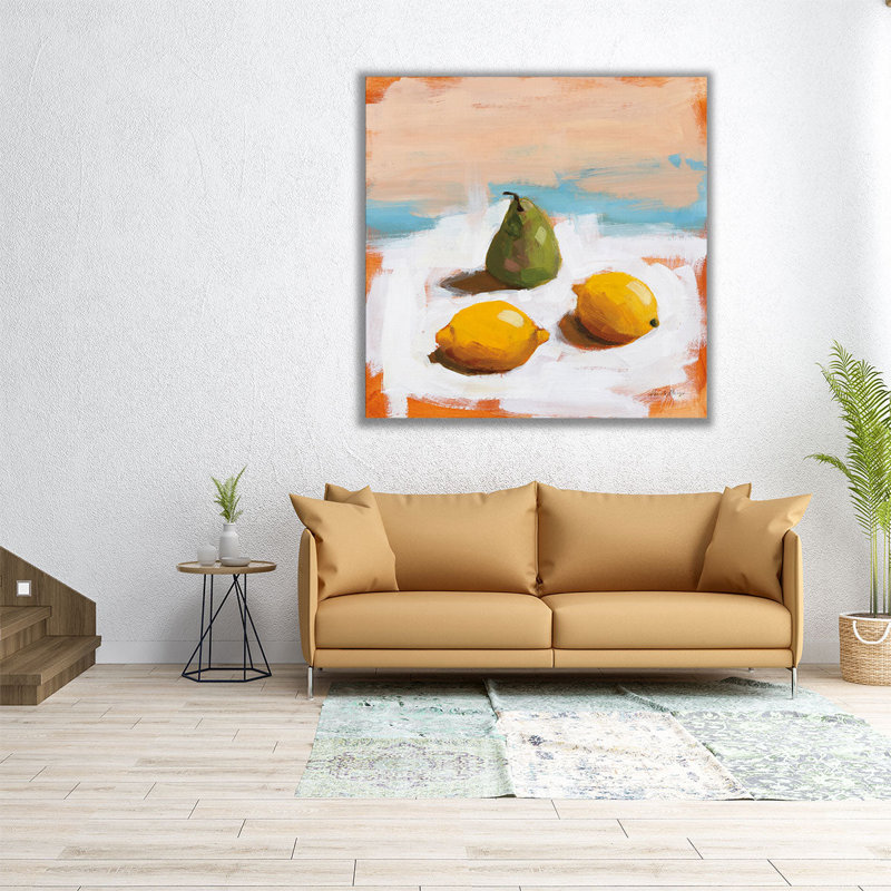 «Fruit and Cheer II», reproduction d'art sur toile, H 40 po x l 40 po