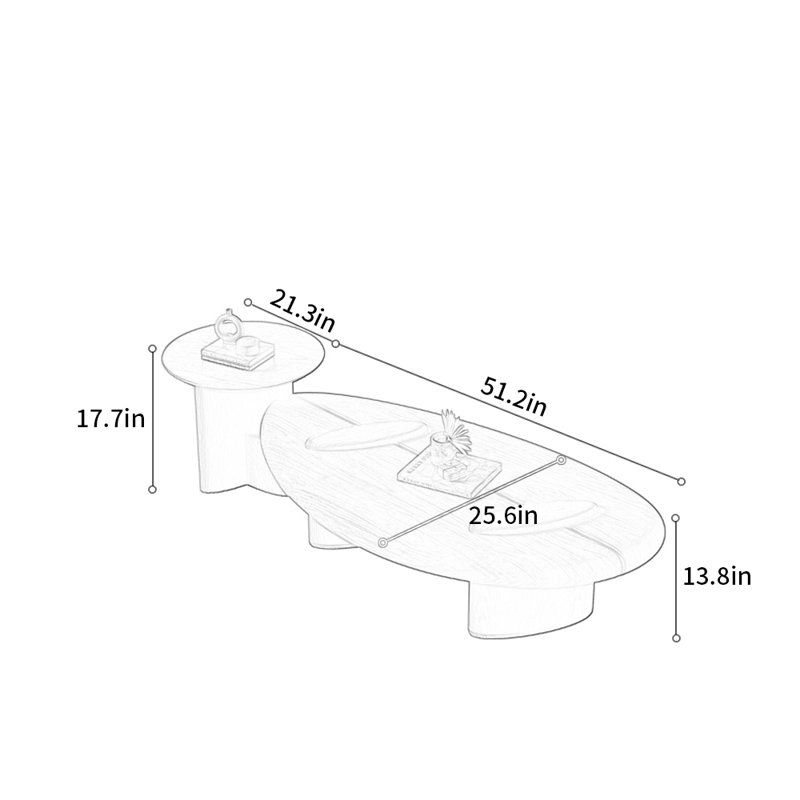 Modern Light Luxury Style Coffee Table