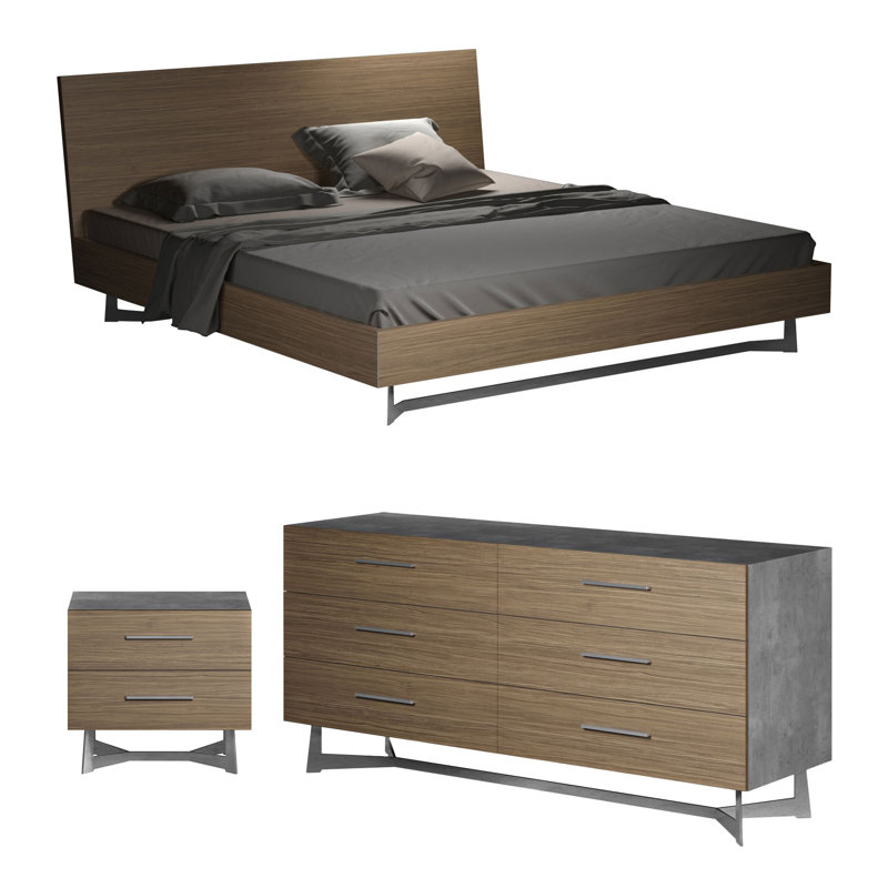 Broome Platform Configurable Bedroom Set